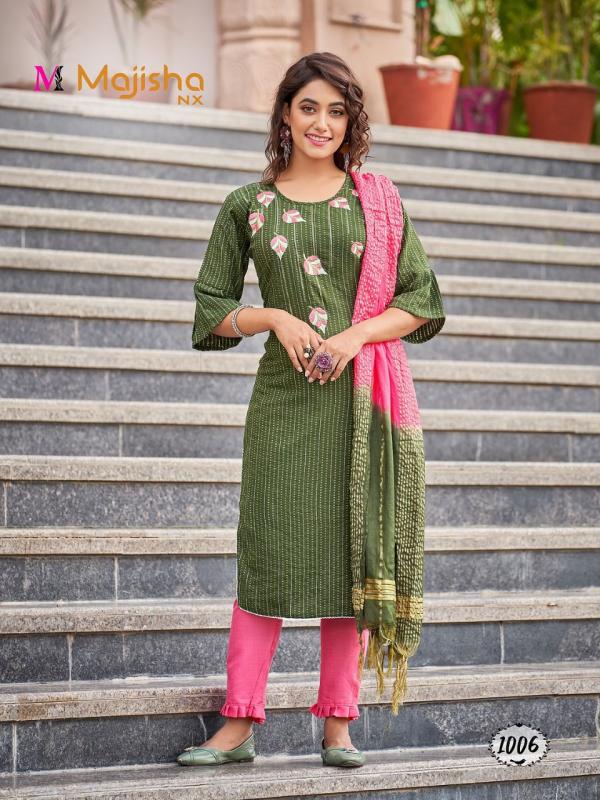 Majisha Nx Alexa Fancy Wear Viscose Readymade Collection